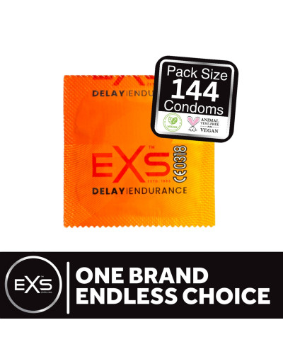 Préservatifs retardants Delay Endurance x144 