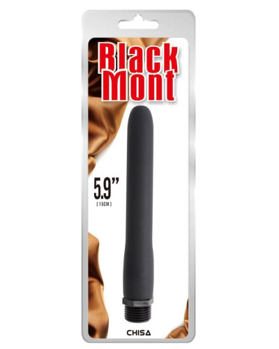 Embout de douche Silicone Black Mont 15 x 2cm 