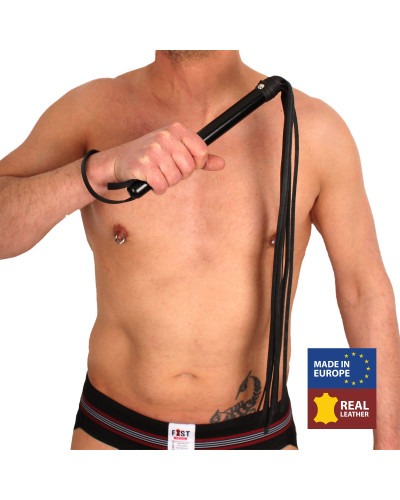 MARTINET BRINS EN CUIR/BOIS - 75cm 