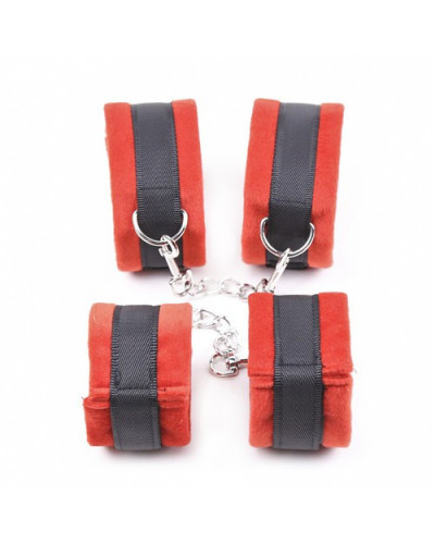 Kit Bondage 5 Pièces Rouge 