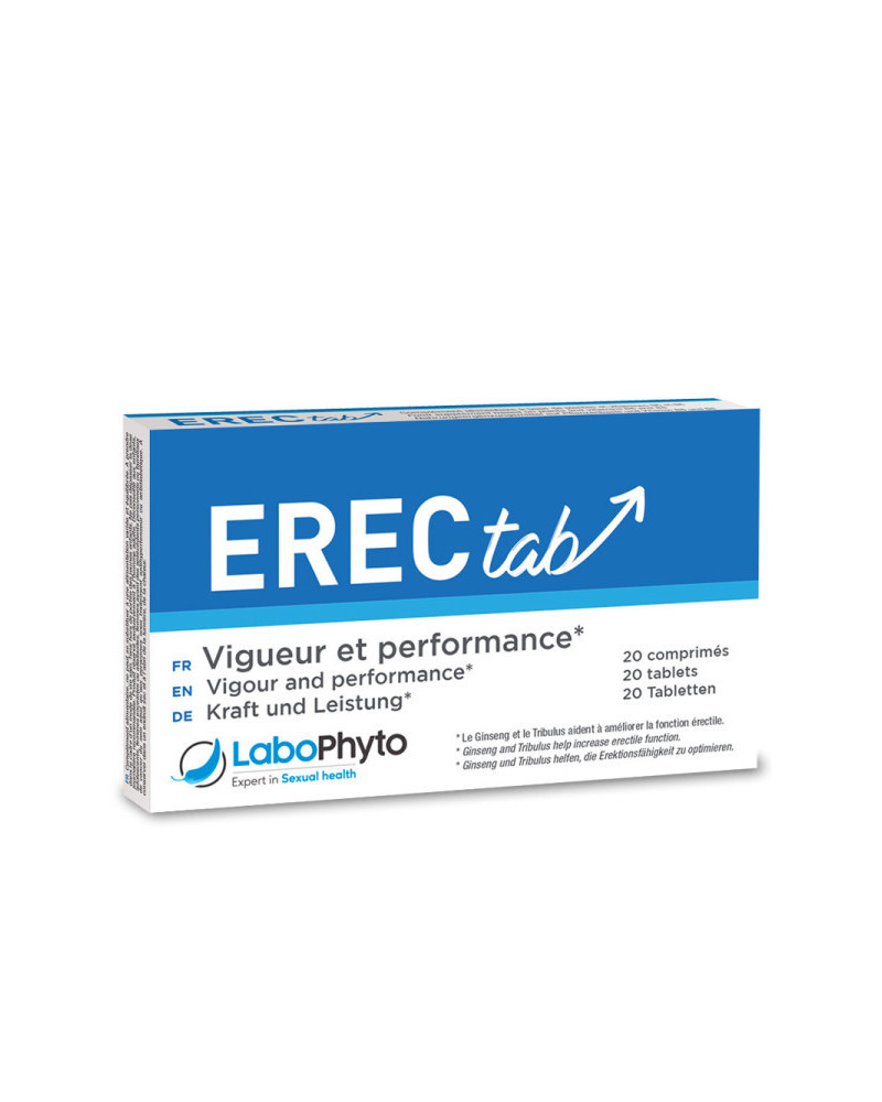 Stimulant d'Erection Erec Tab 20 gélules 