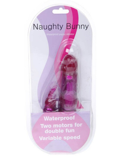 Rabbit vibrant Puppy Vibrator Violet 