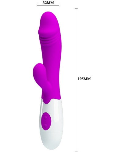 Vibromasseur Rabbit Snappy 9.5 x 3.2cm 