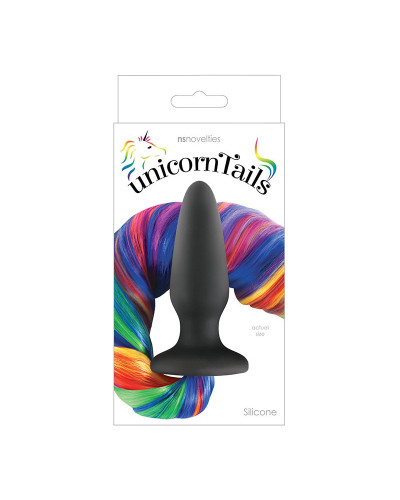 Plug avec queue Licorne 9 x 3.2cm 