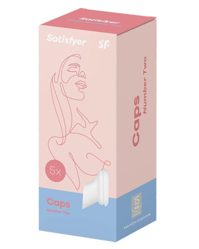Pack de 5 embouts pour Satisfyer 2 Next Generation 