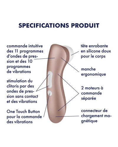 Satisfyer Pro 2 Vibration - Bronze 