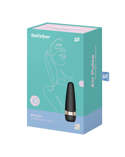 Satisfyer Pro 3 Vibration - noir 