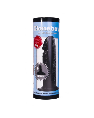 Kit Cloneboy pour gode noir + ventouse 