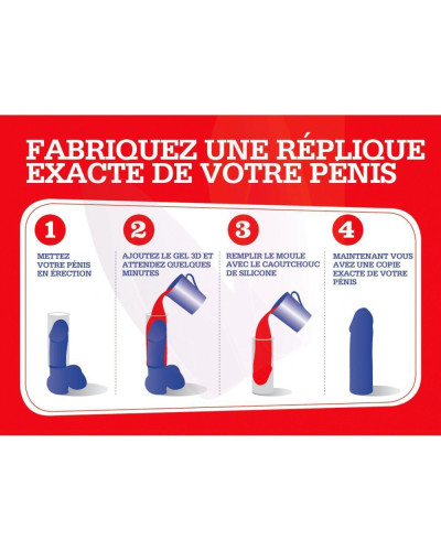 Kit Cloneboy pour gode vibrant 