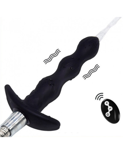 Plug vibrant de lavement Auto-Spray 14.5 x 3cm 