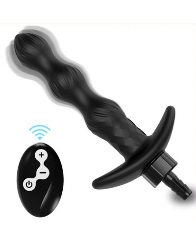 Plug vibrant de lavement Auto-Spray 14.5 x 3cm 