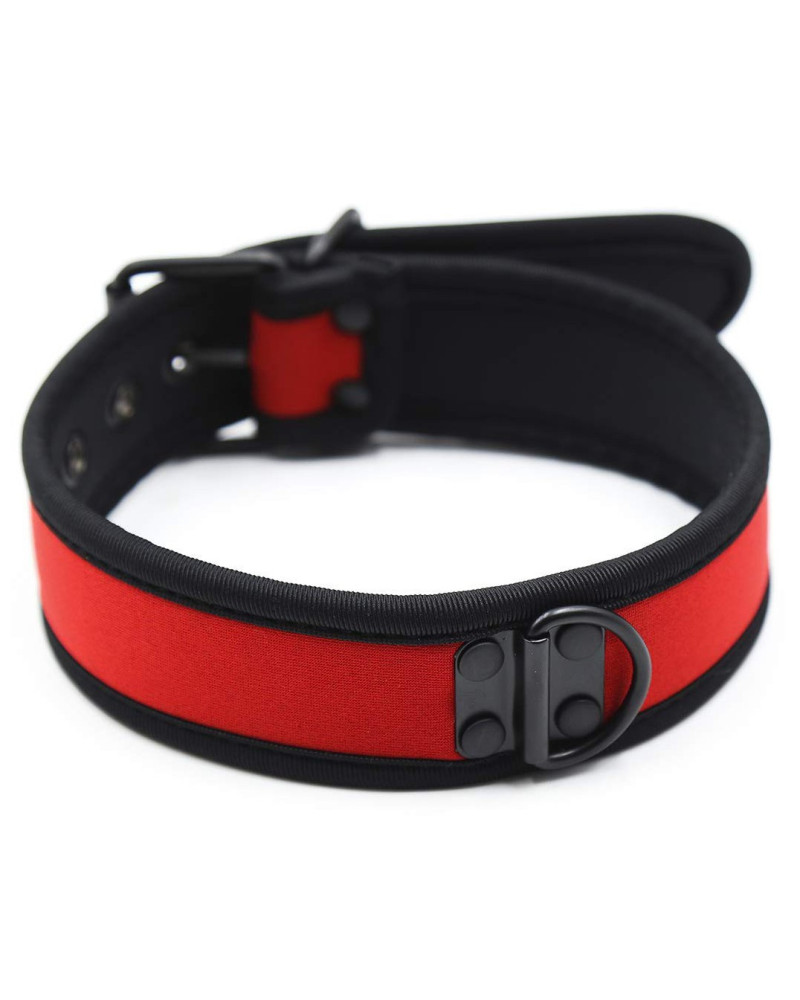 Collier PUPPY Néoprène Rouge 
