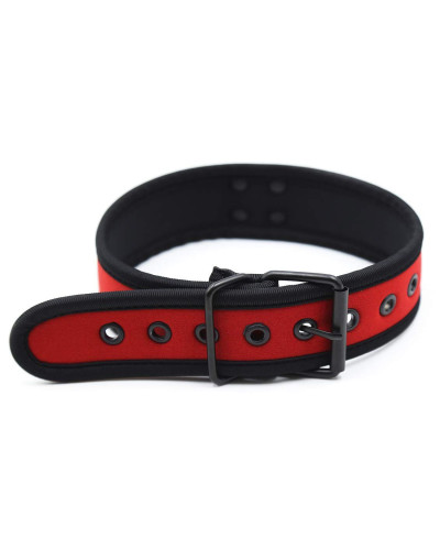 Collier PUPPY Néoprène Rouge 