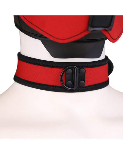 Collier PUPPY Néoprène Rouge 