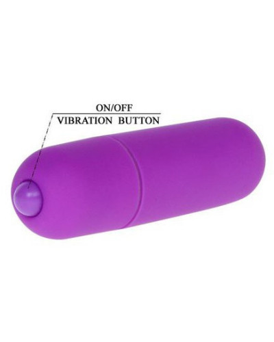Mini Vibro 10 fonctions 6cm Violet 