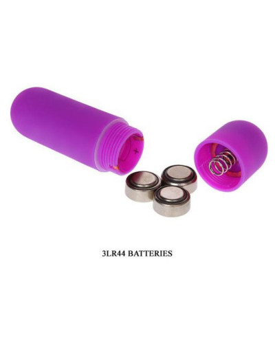 Mini Vibro 10 fonctions 6cm Violet 