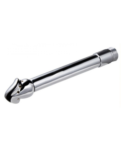Embout de lavement anal Chromium 14 x 3cm 