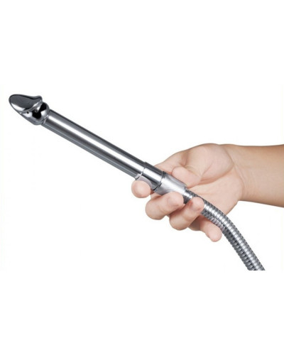 Embout de lavement anal Chromium 14 x 3cm 