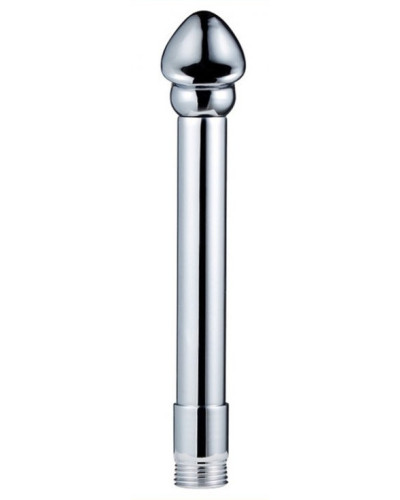 Embout de lavement anal Chromium 14 x 3cm 