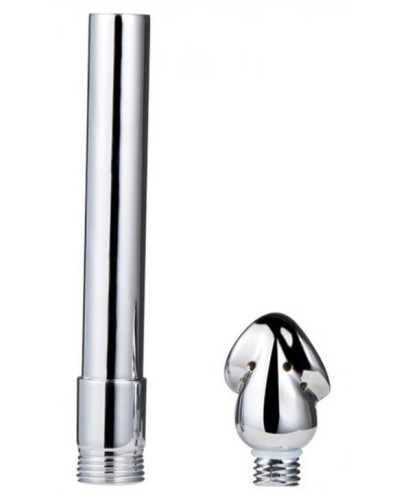 Embout de lavement anal Chromium 14 x 3cm 