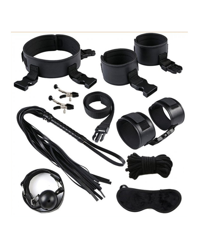 Kit Eye-Splice Noir 8 pièces 
