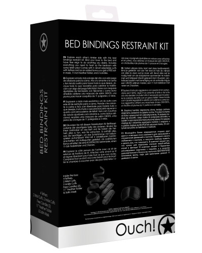 Kit Bondage Bed 4 pièces 