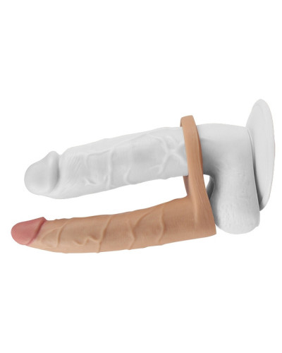 Gode vibrant Double Pénétration 16 x 3 cm 