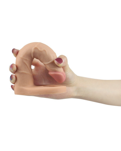 Gode vibrant Double Pénétration 16 x 3 cm 