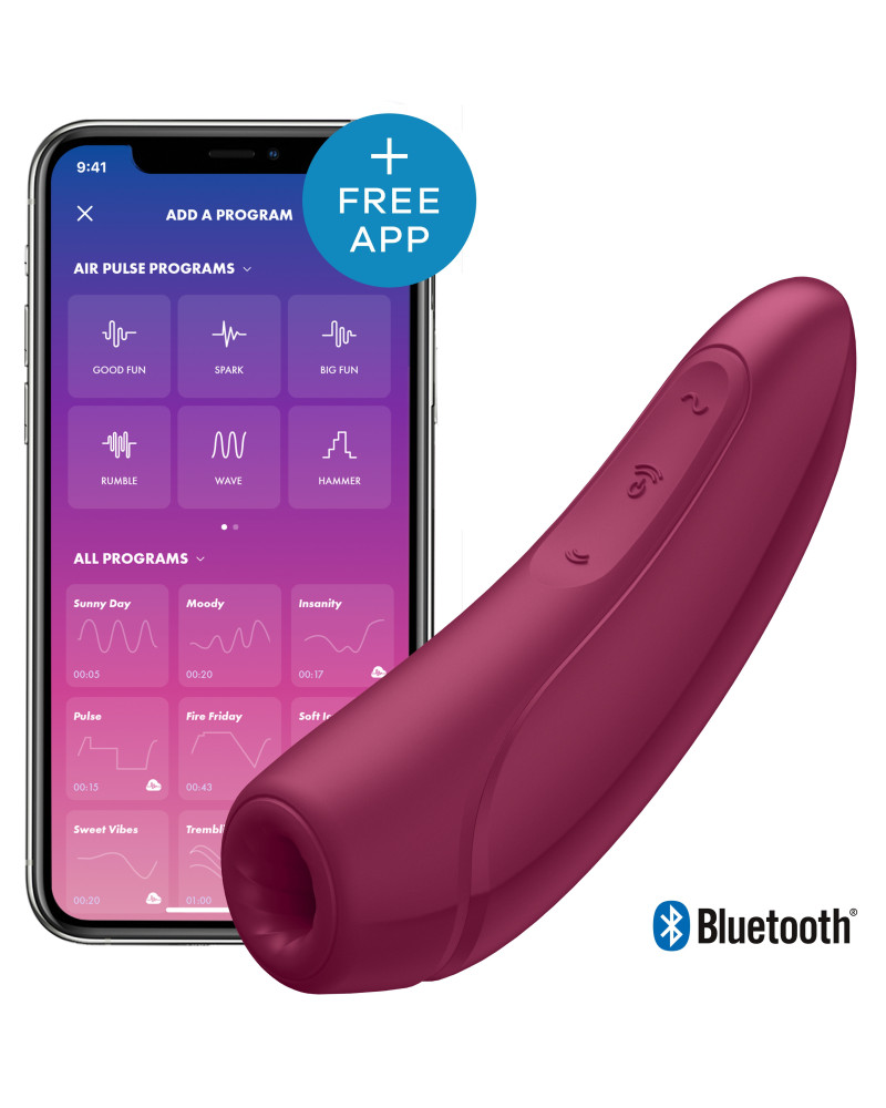 Stimulateur de clitoris CURVY 1+ Rose 
