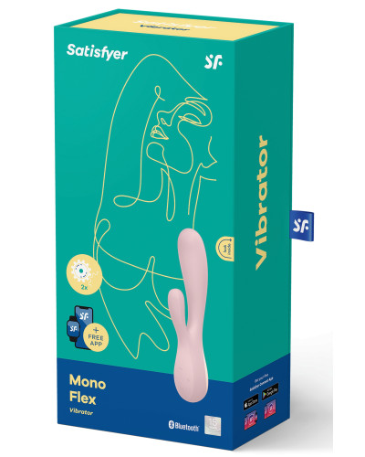 Rabbit connecté Mono Flex Mauve 