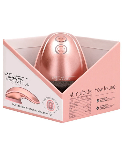 Stimulateur de clitoris TWITCH Rose 