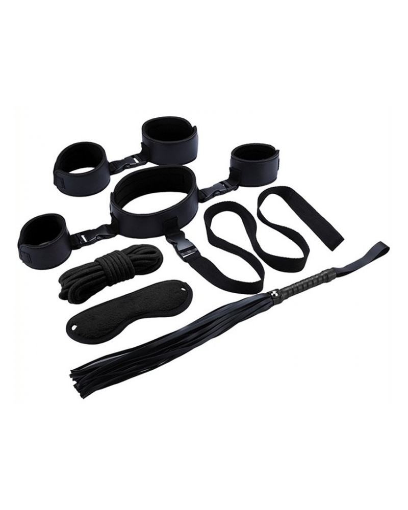 Kit Bondage Néoprène 6 pièces 
