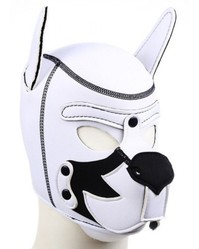 Cagoule PUPPY FOX Néoprène Noir-Blanc 