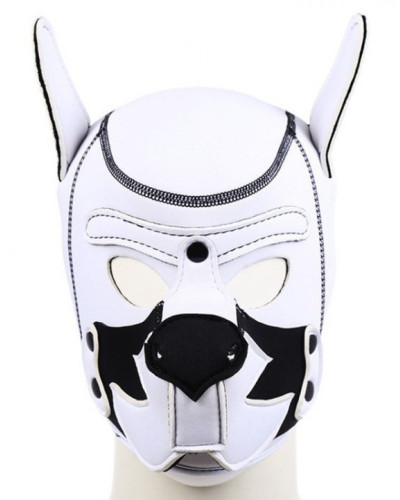 Cagoule PUPPY FOX Néoprène Noir-Blanc 