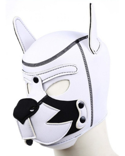 Cagoule PUPPY FOX Néoprène Noir-Blanc 