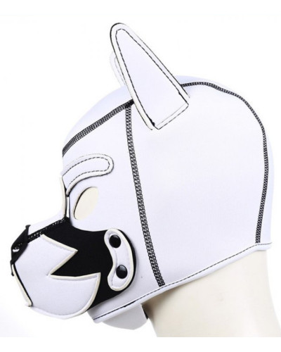 Cagoule PUPPY FOX Néoprène Noir-Blanc 