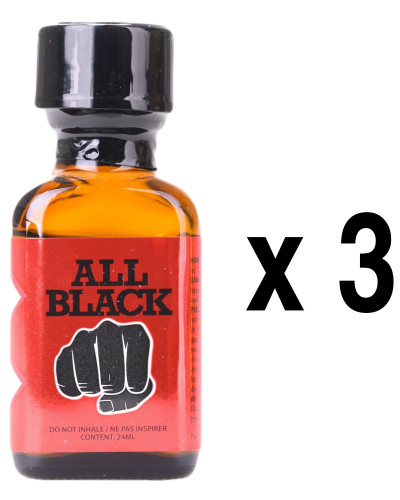 ALL BLACK 24ml x3 