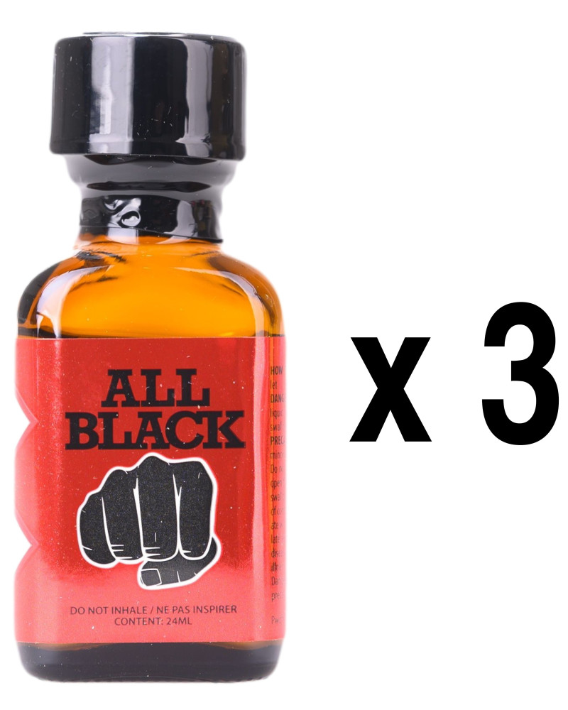 ALL BLACK 24ml x3 