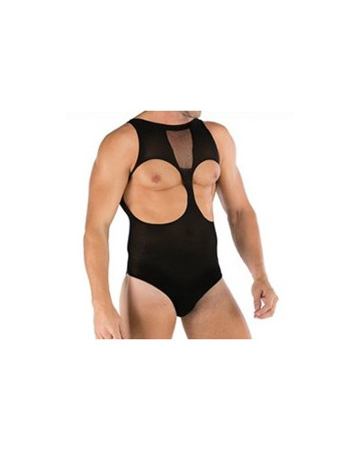 Combinaison + bas TEDDY Tenue Sexy Noire 