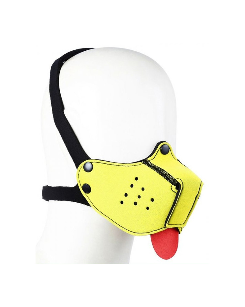 Museau + Langue Néoprène Puppy Jaune 