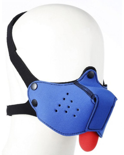 Museau + Langue Néoprène PUPPY Bleu 
