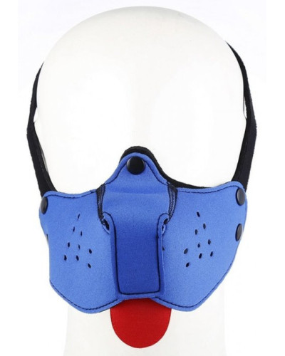 Museau + Langue Néoprène PUPPY Bleu 